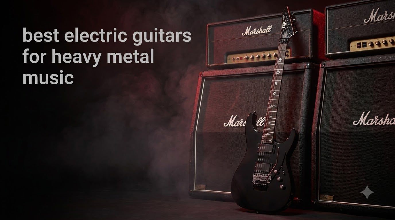 best electric guitars for heavy metal music