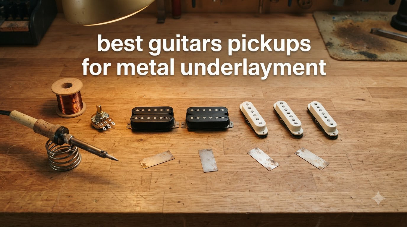 best guitars pickups for metal underlayment