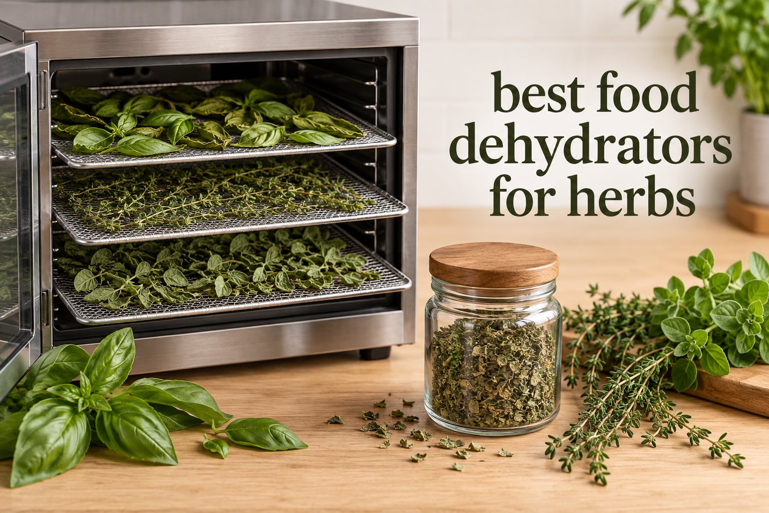 best food dehydrators for herbs