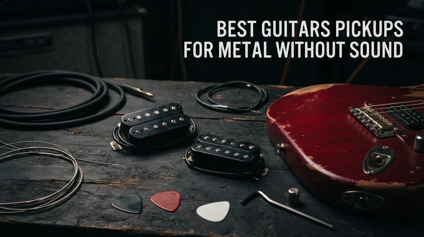 best guitars pickups for metal without sound