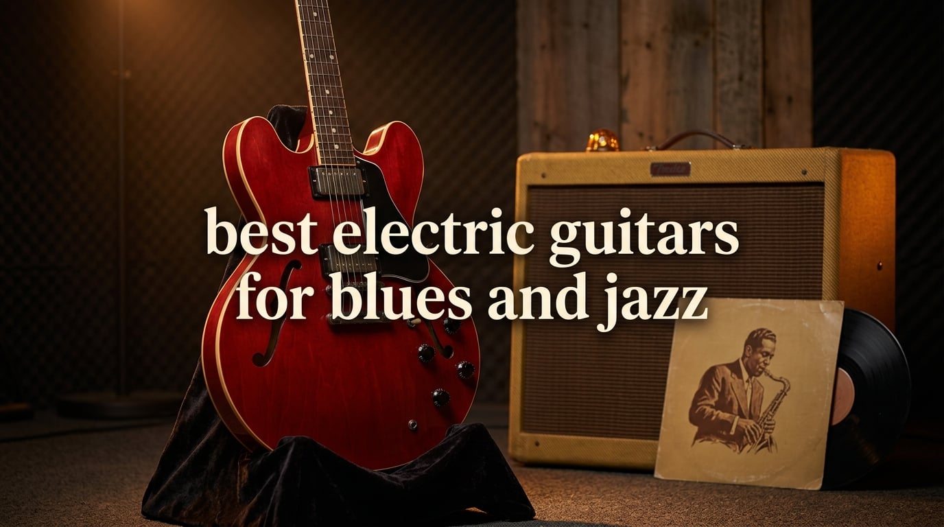 best electric guitars for blues and jazz
