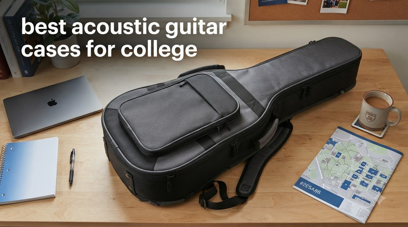 best acoustic guitar cases for college