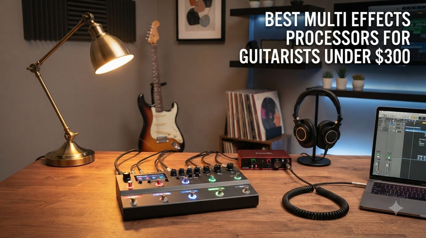 best multi effects processors for guitarists under $300