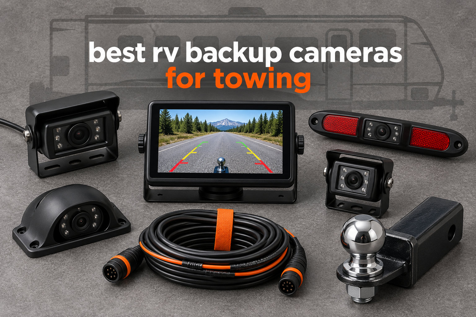best rv backup cameras for towing