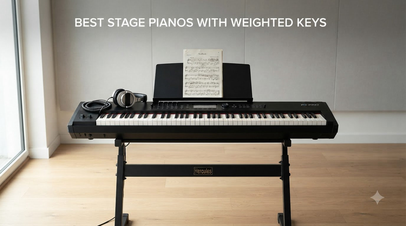 best stage pianos with weighted keys