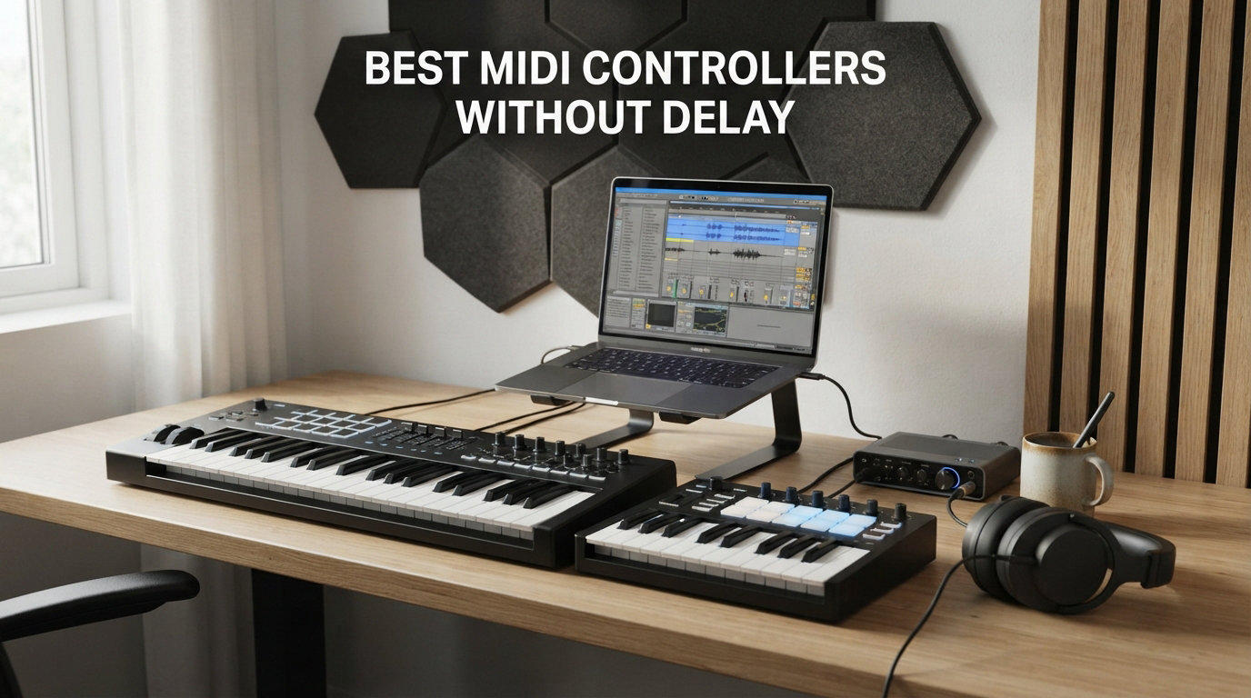best midi controllers without delay