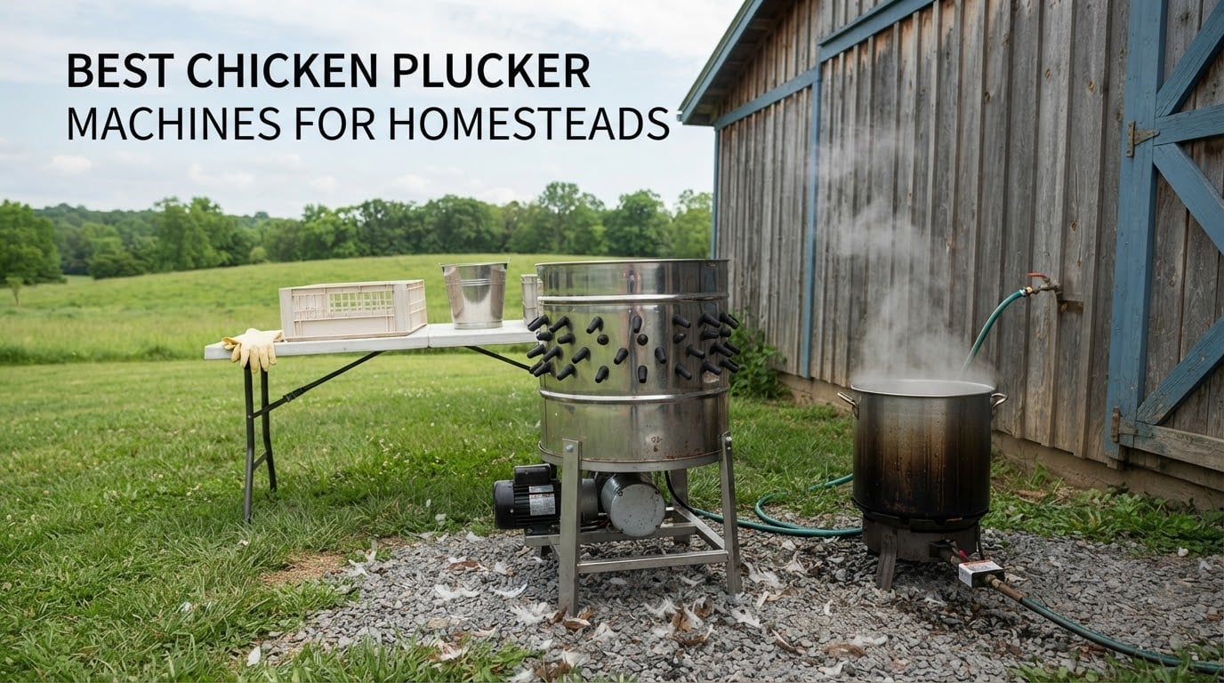 best chicken plucker machines for homesteads