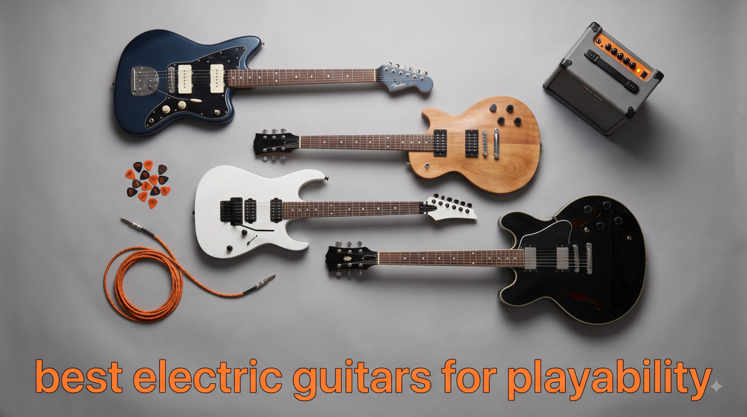 best electric guitars for playability
