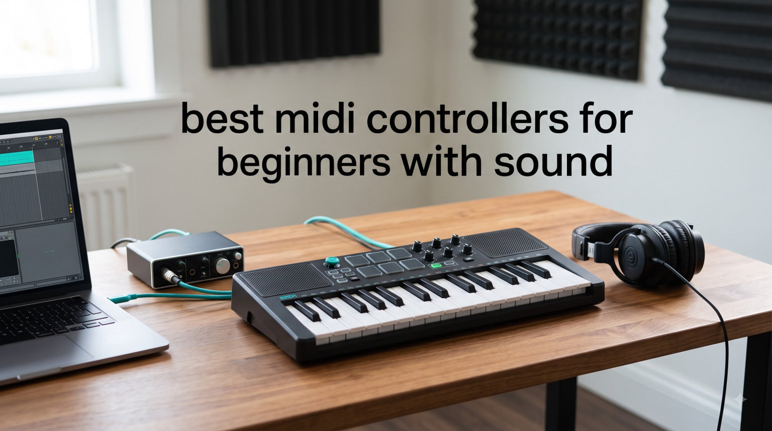 best midi controllers for beginners with sound