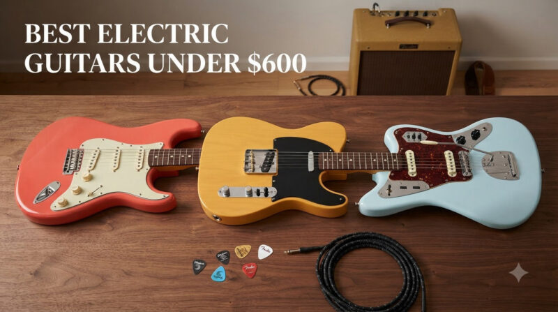 best electric guitars under $600