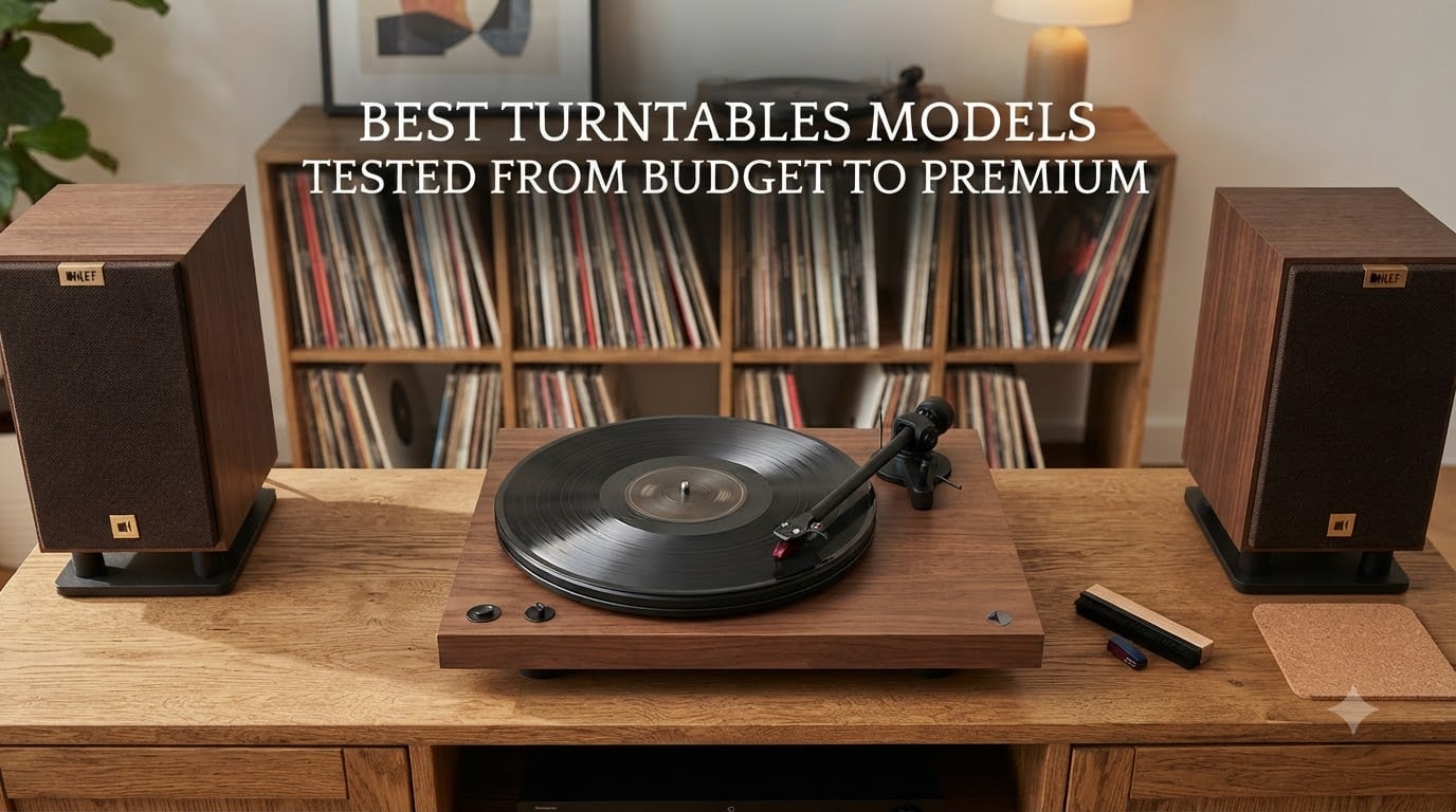 best turntables models tested from budget to premium