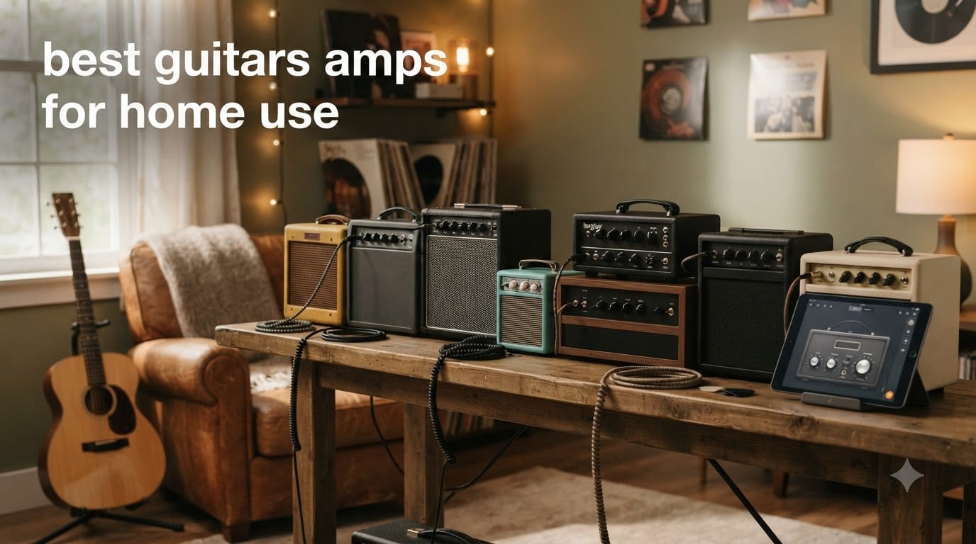 best guitars amps for home use
