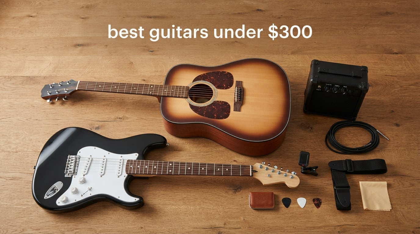 best guitars under $300