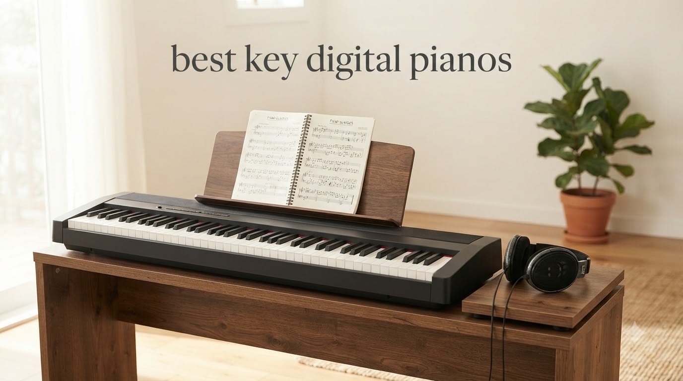 best key digital pianos