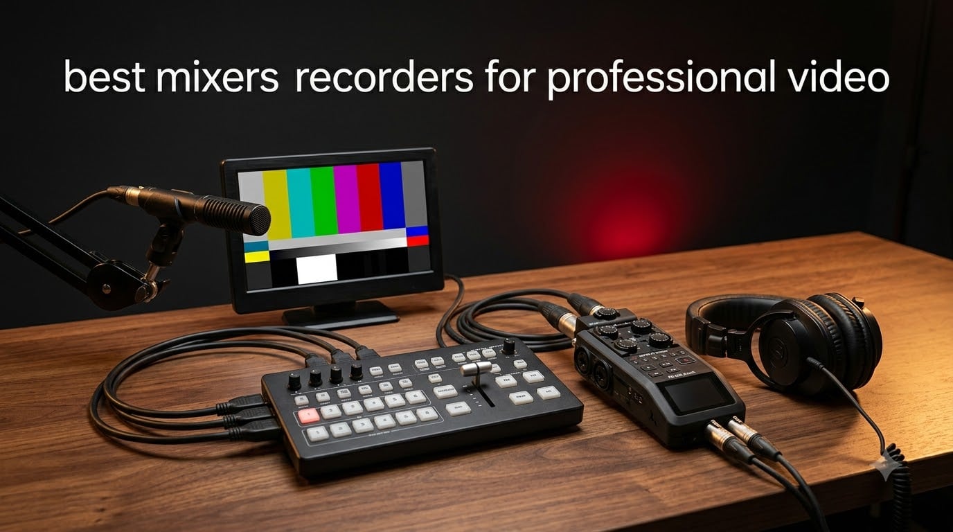 best mixers recorders for professional video