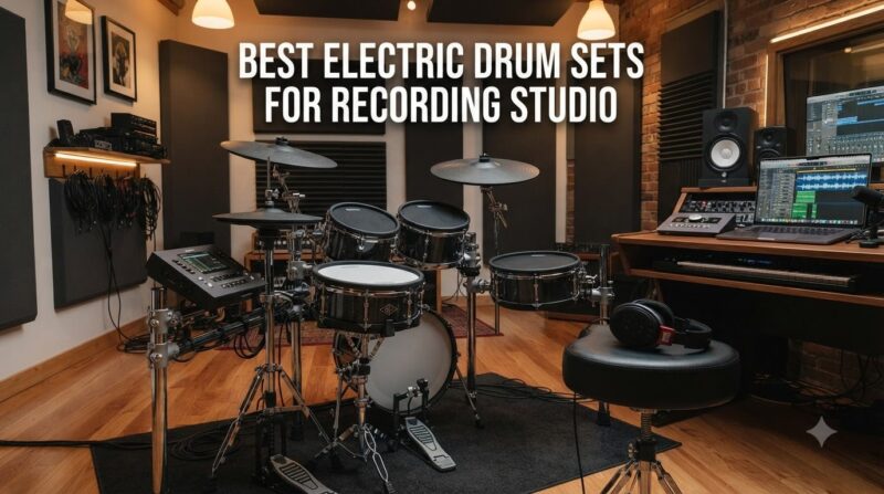 best electric drum sets for recording studio