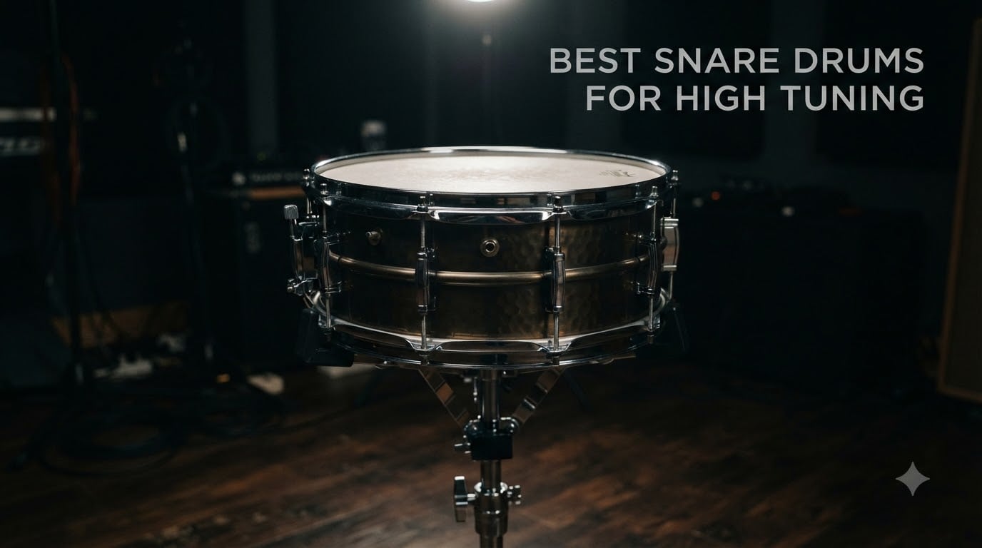 best snare drums for high tuning