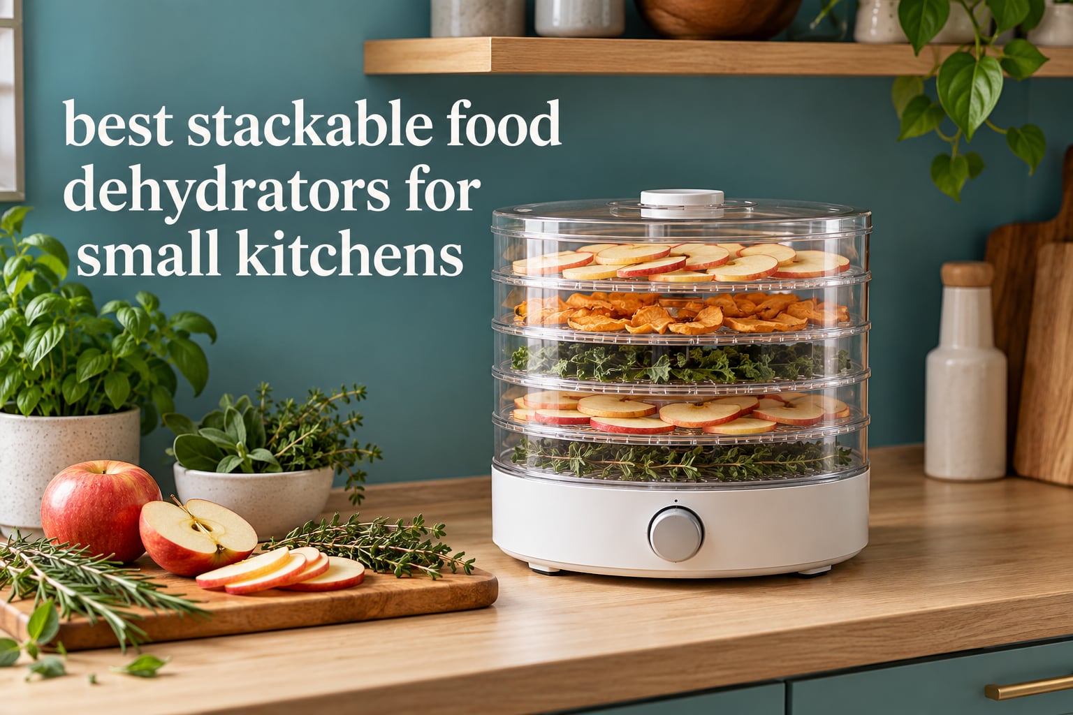 best stackable food dehydrators for small kitchens