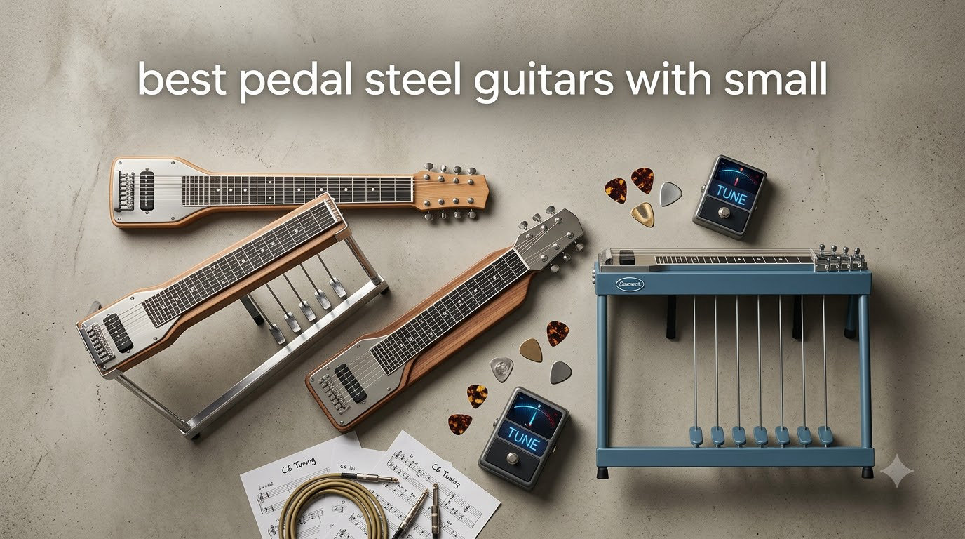 best pedal steel guitars with small