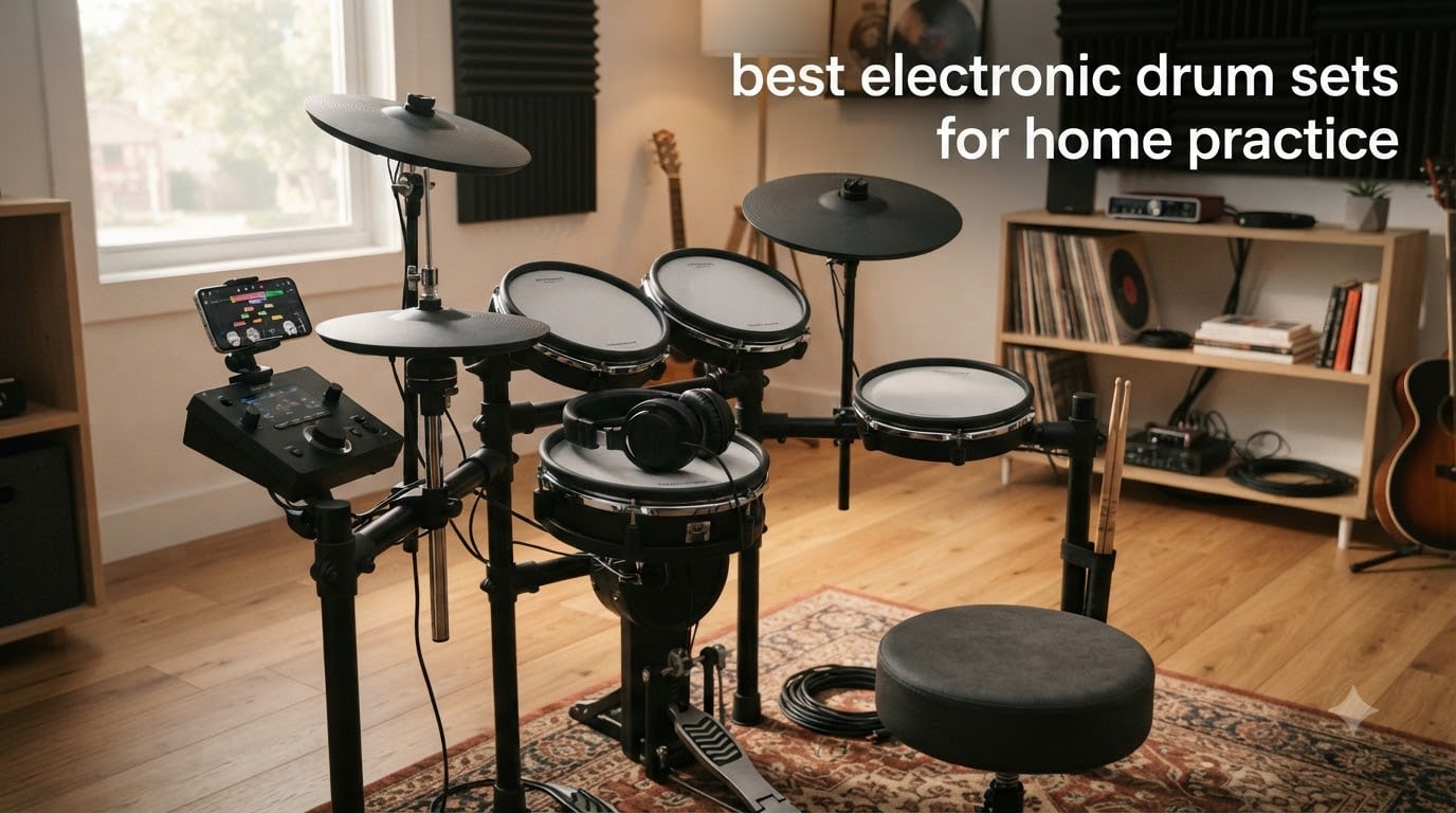 best electronic drum sets for home practice