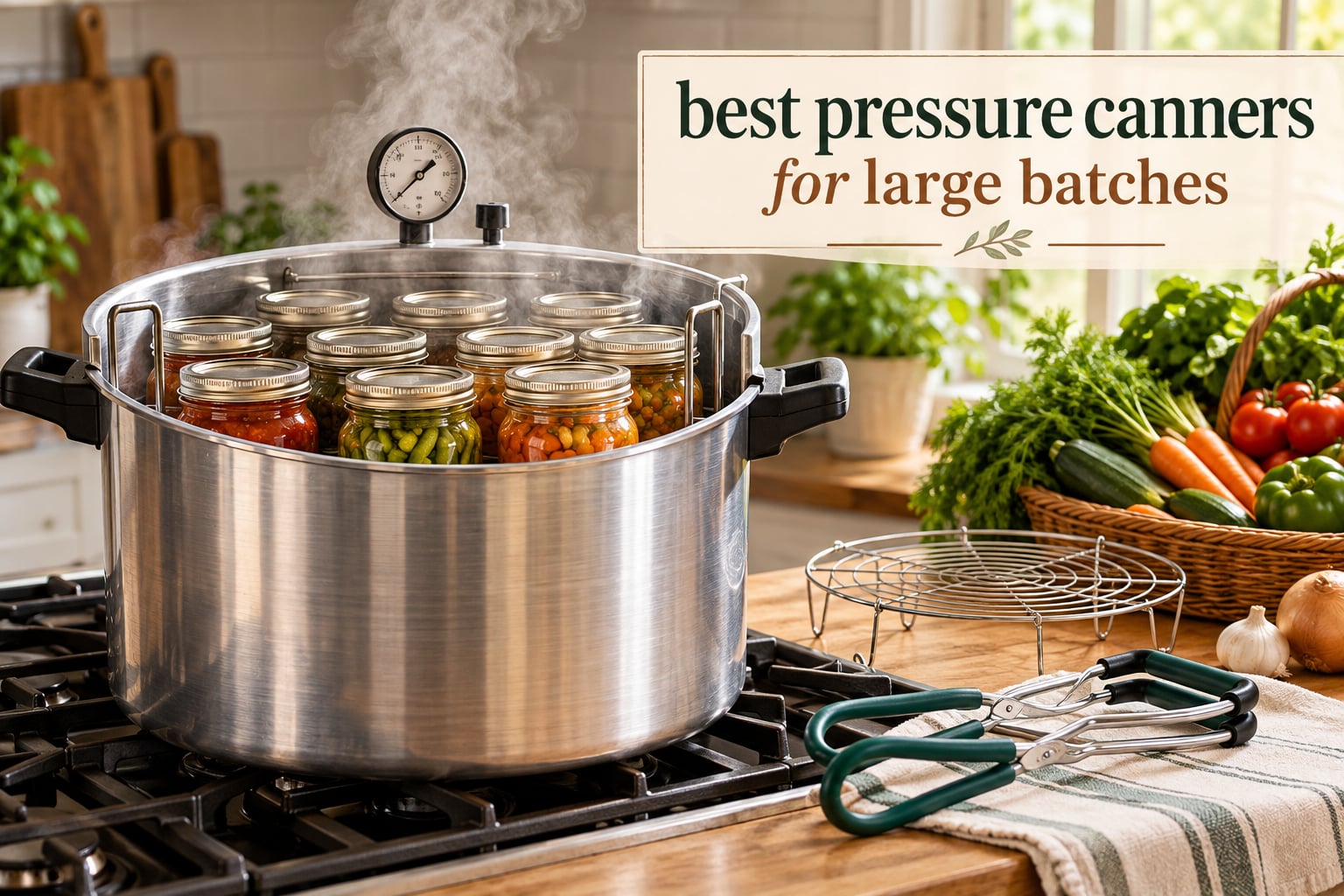 best pressure canners for large batches