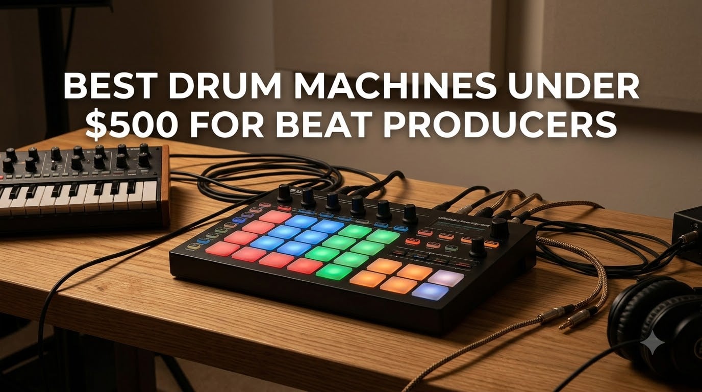 best drum machines under $500 for beat producers