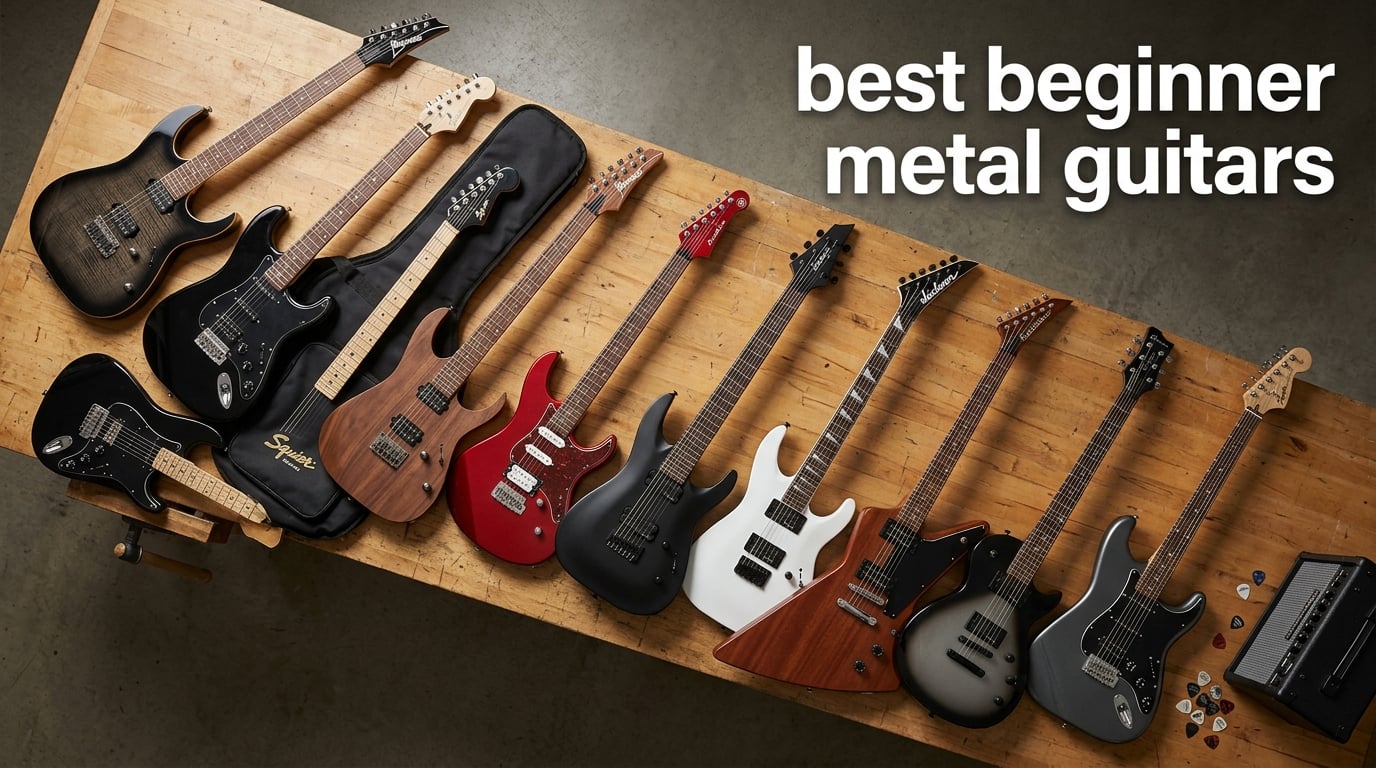 best beginner metal guitars