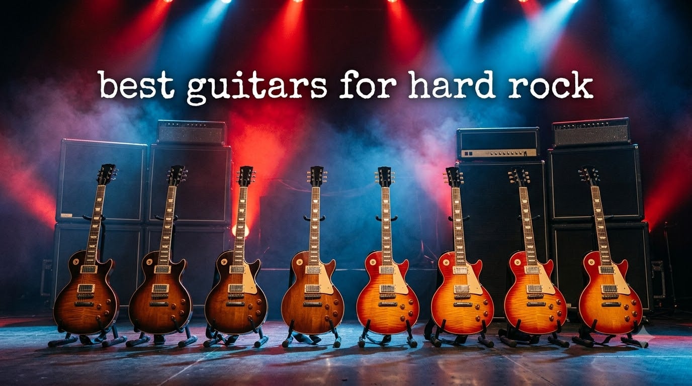 best guitars for hard rock