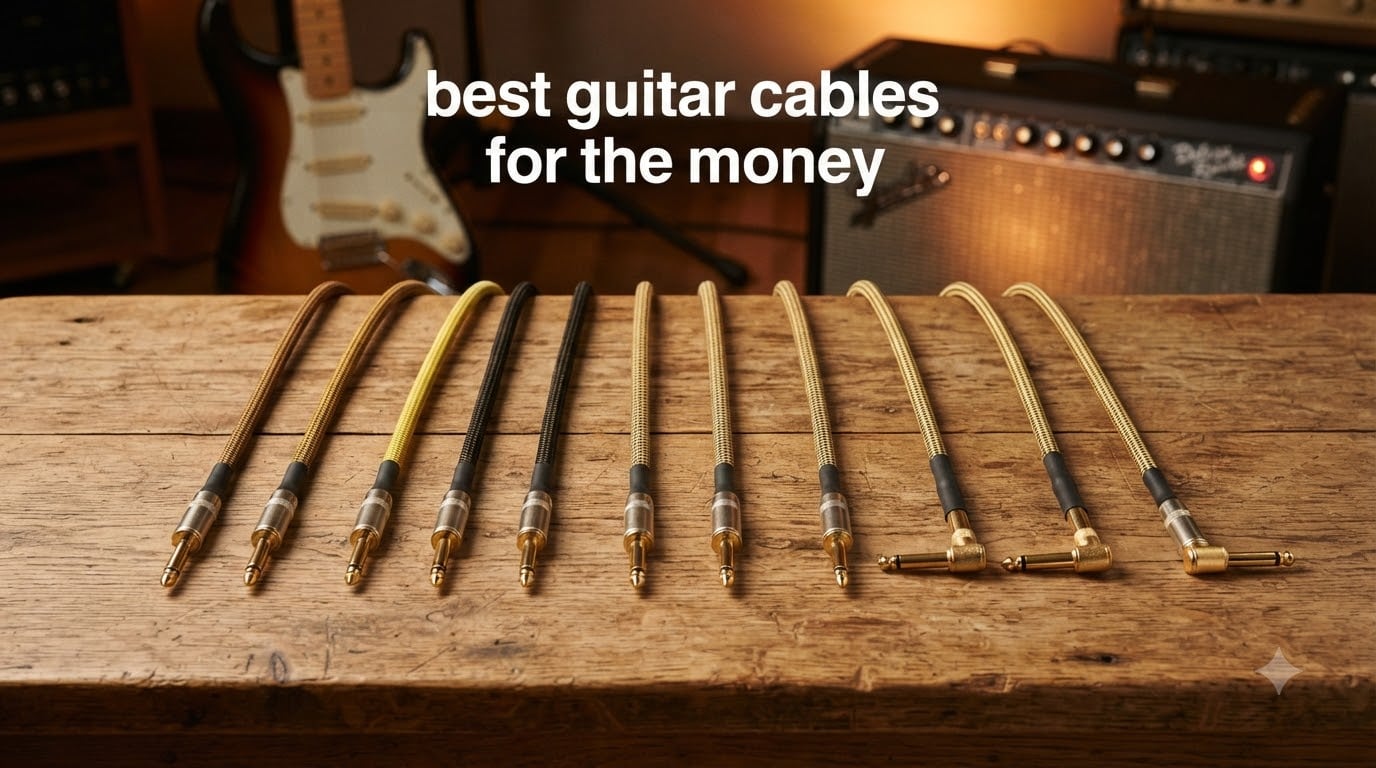 best guitar cables for the money