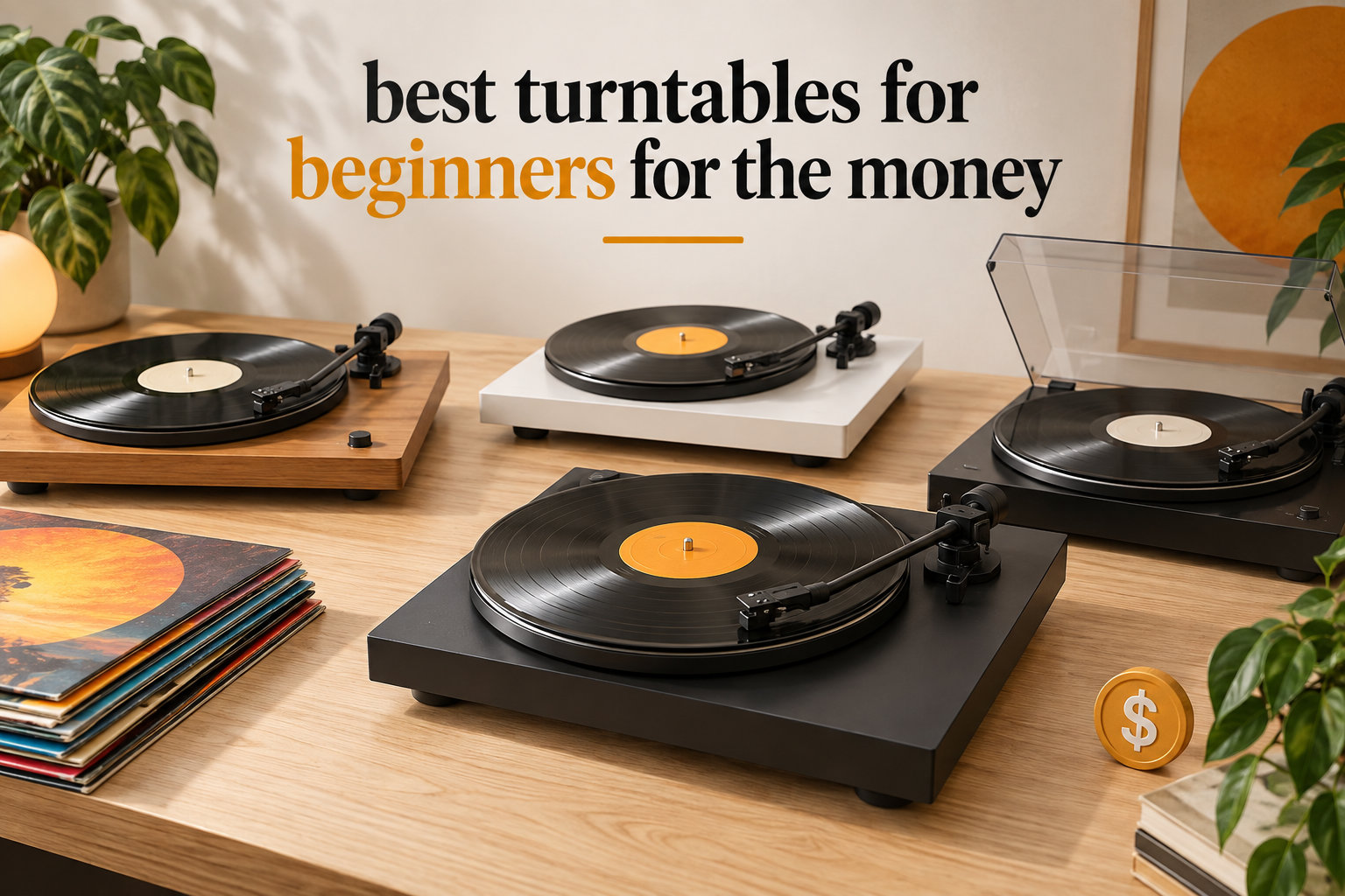 best turntables for beginners for the money