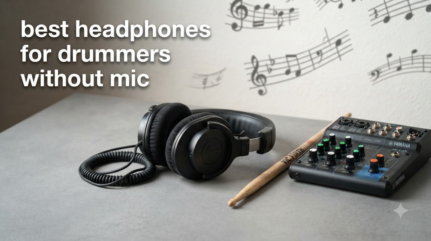 best headphones for drummers without mic