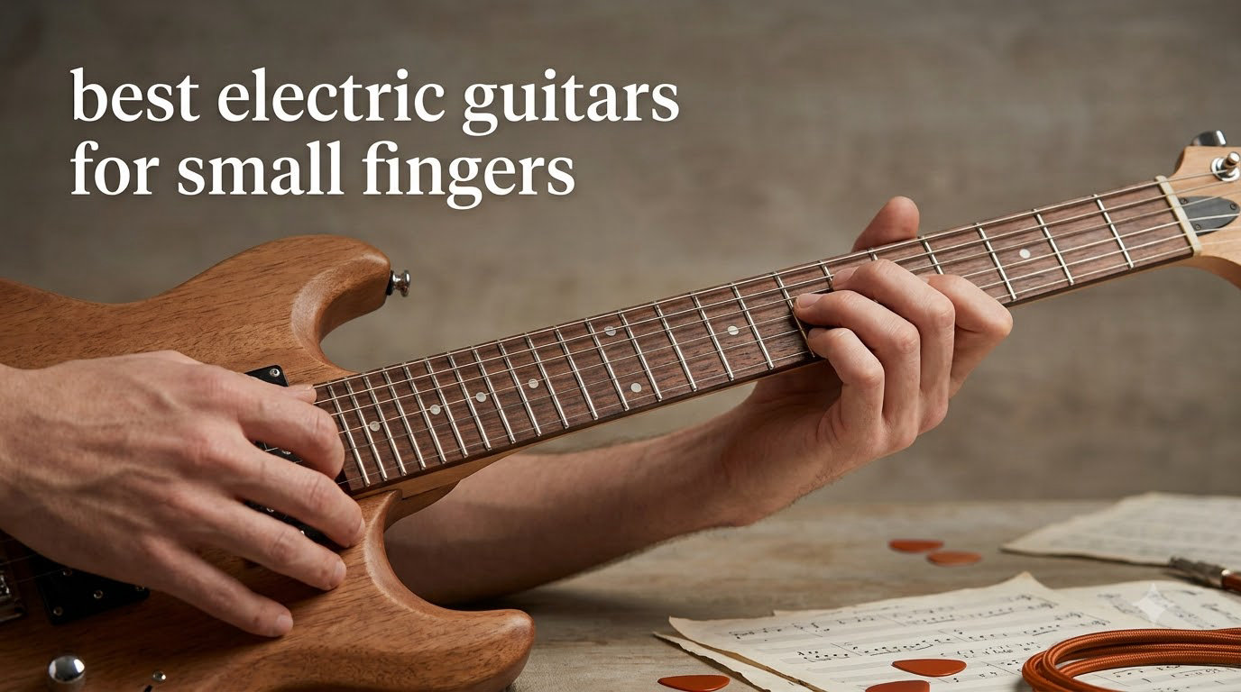 best electric guitars for small fingers