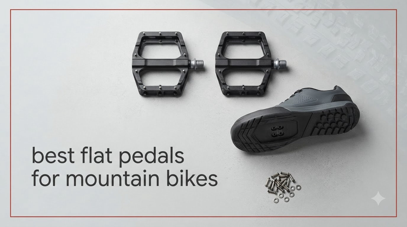 best flat pedals for mountain bikes
