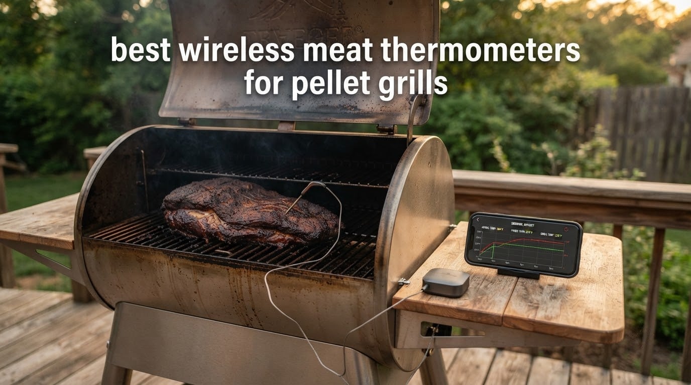 best wireless meat thermometers for pellet grills