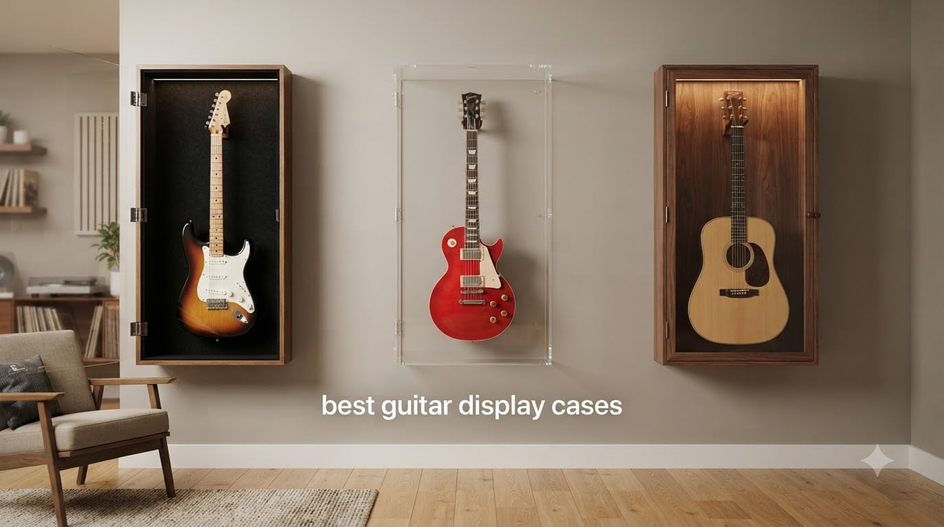 best guitar display cases