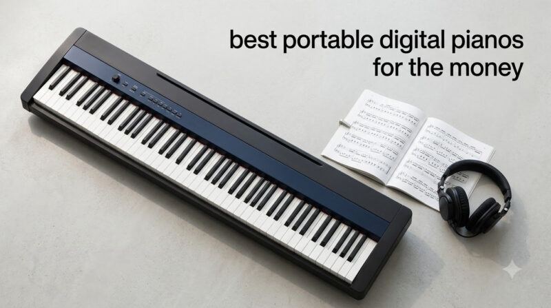 best portable digital pianos for the money