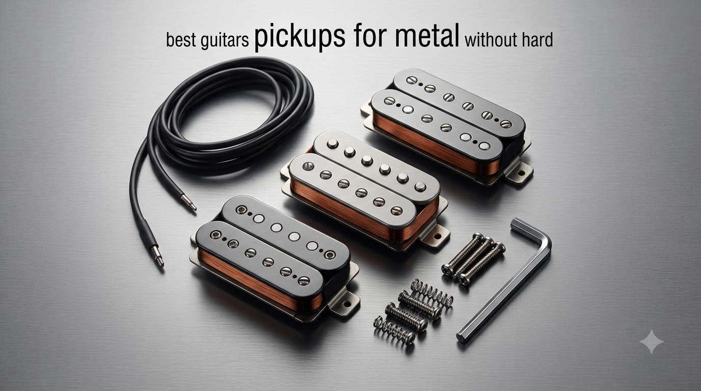 best guitars pickups for metal without hard