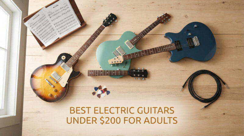best electric guitars under $200 for adults