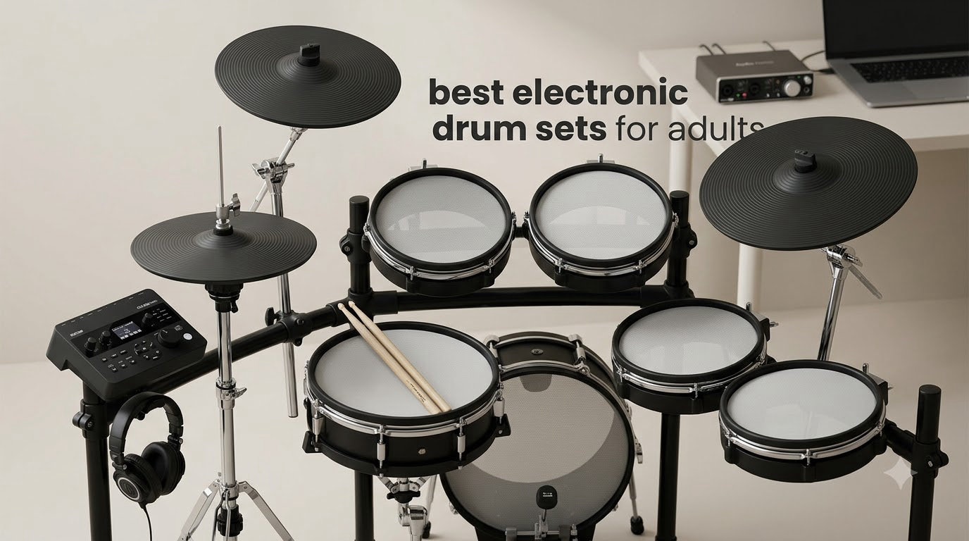 best electronic drum sets for adults