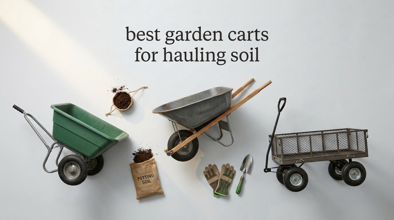 best garden carts for hauling soil