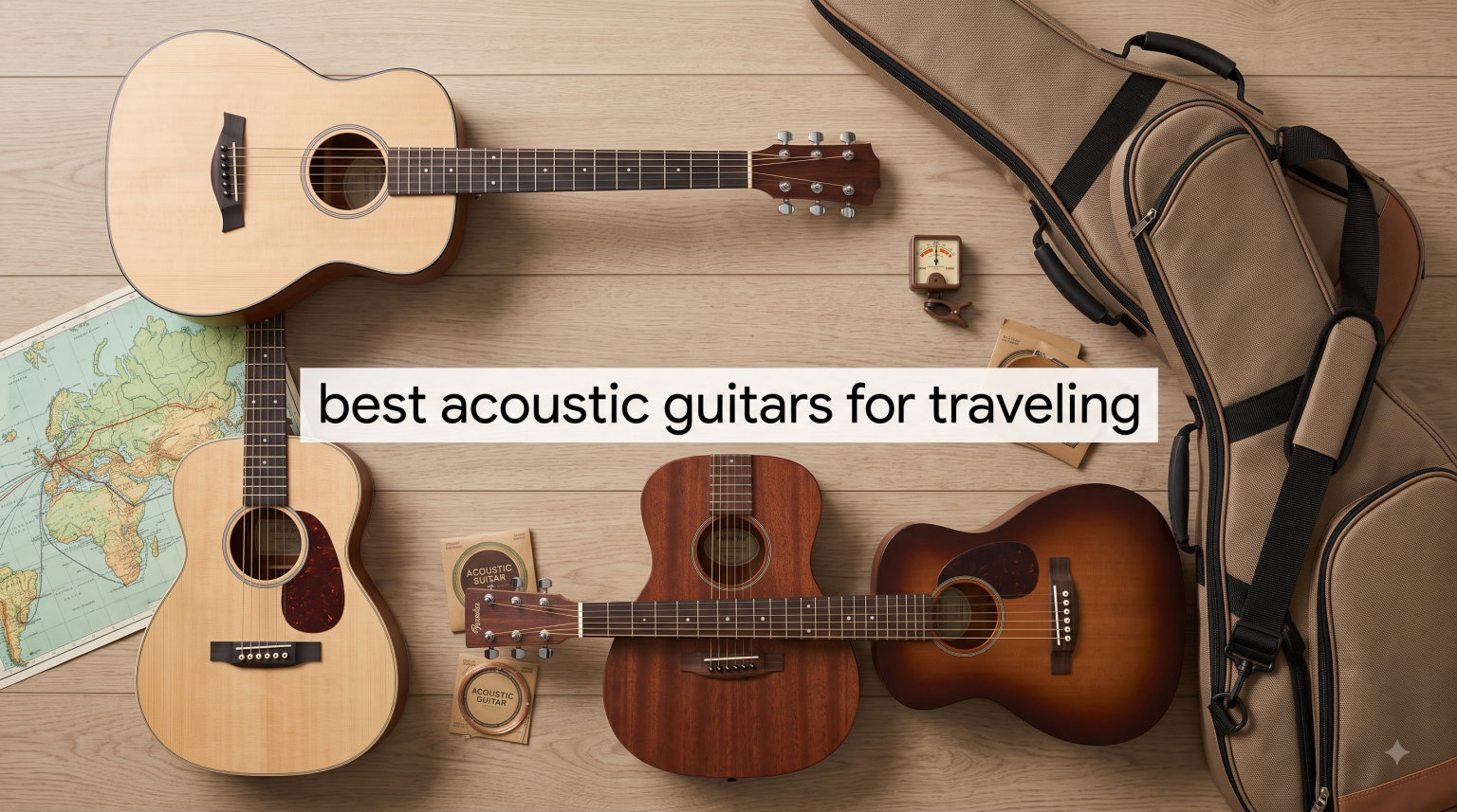 best acoustic guitars for traveling