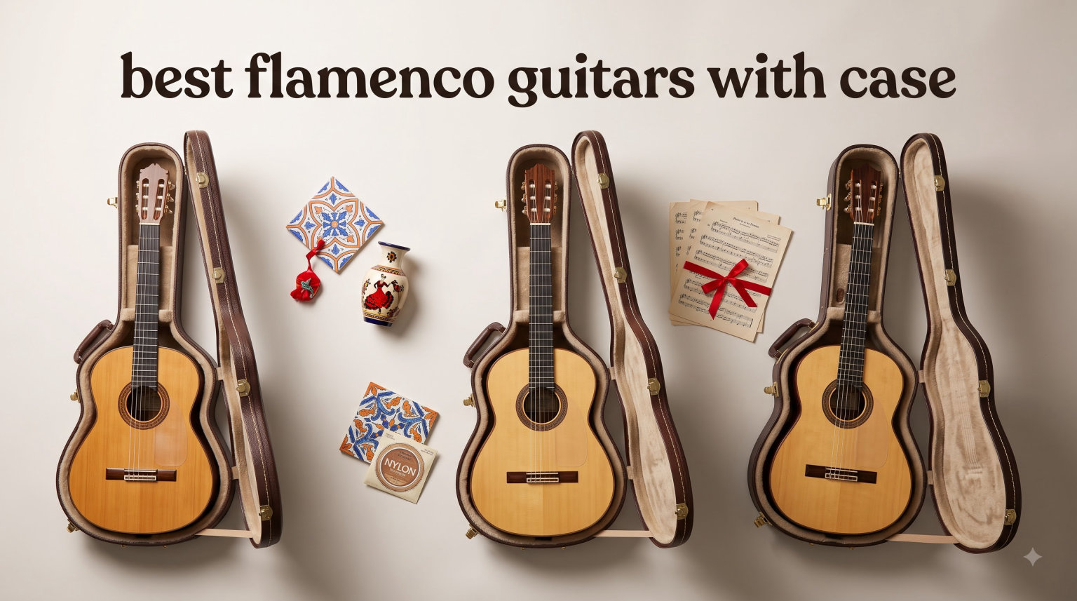 best flamenco guitars with case