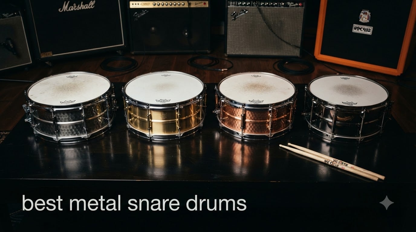 best metal snare drums