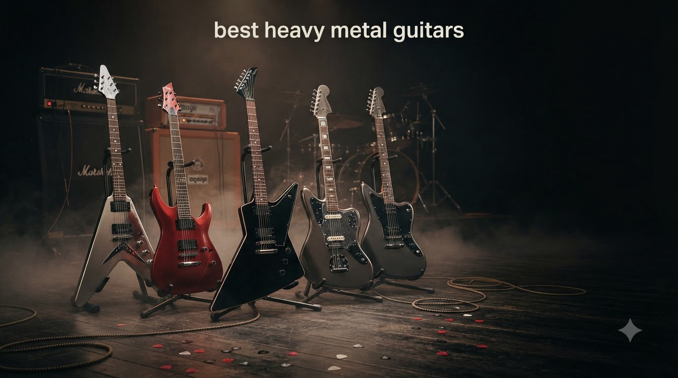 best heavy metal guitars