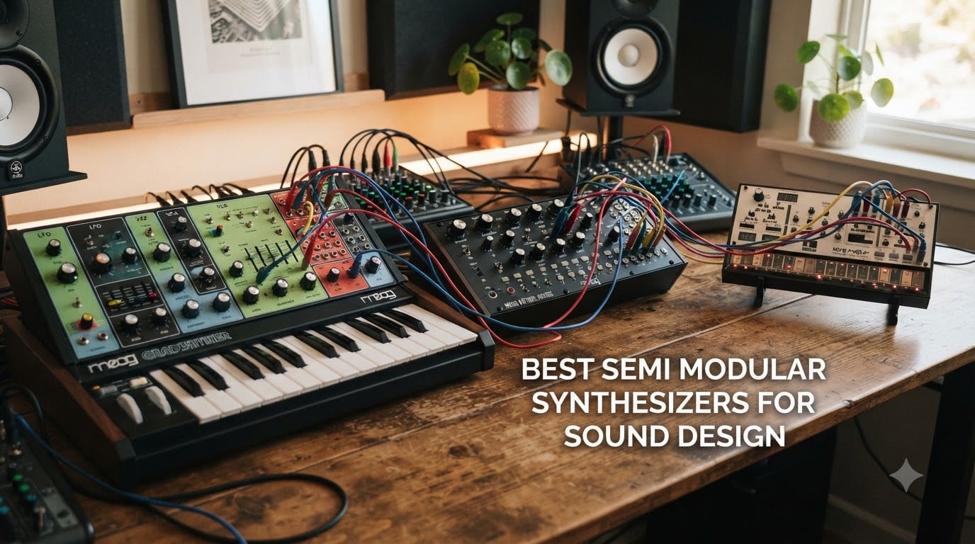 best semi modular synthesizers for sound design