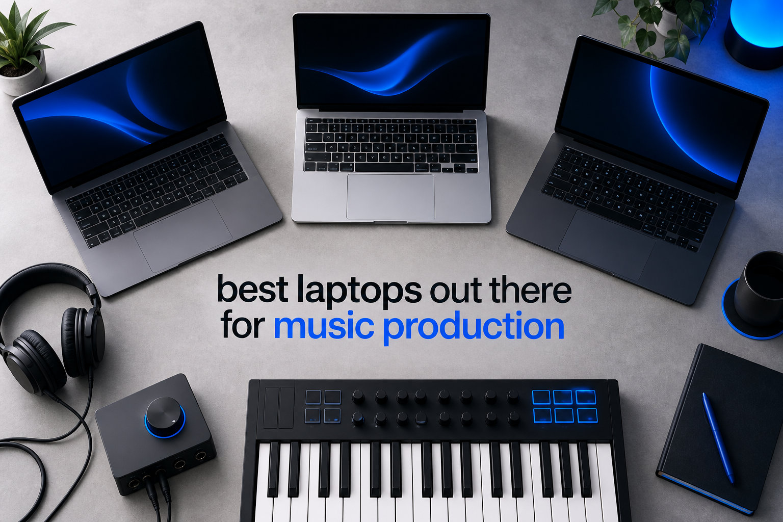 best laptops out there for music production