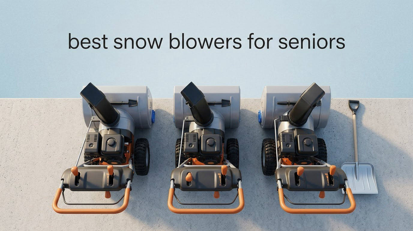 best snow blowers for seniors