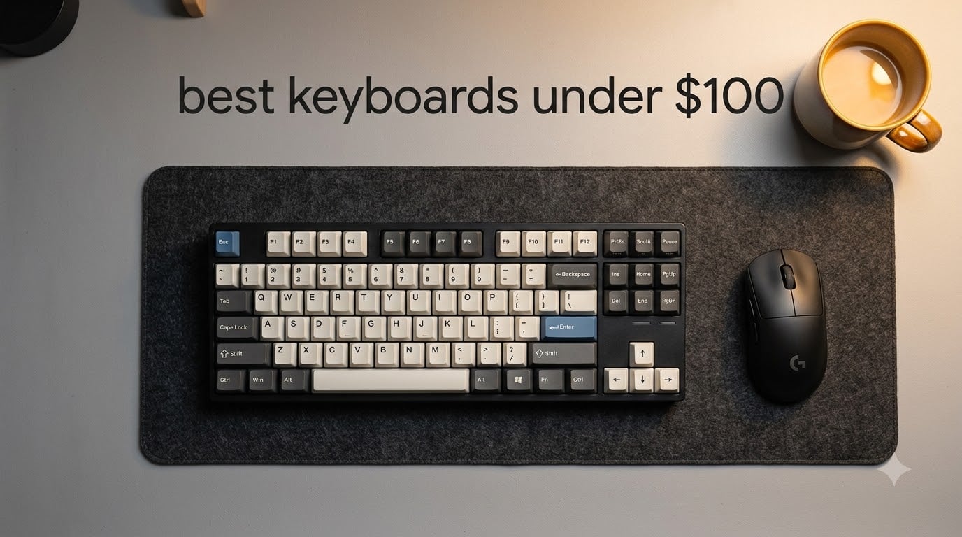 best keyboards under $100