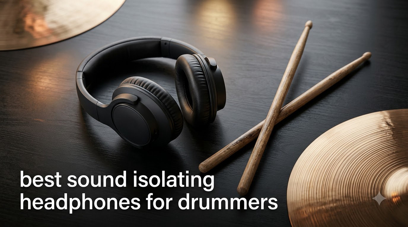 best sound isolating headphones for drummers