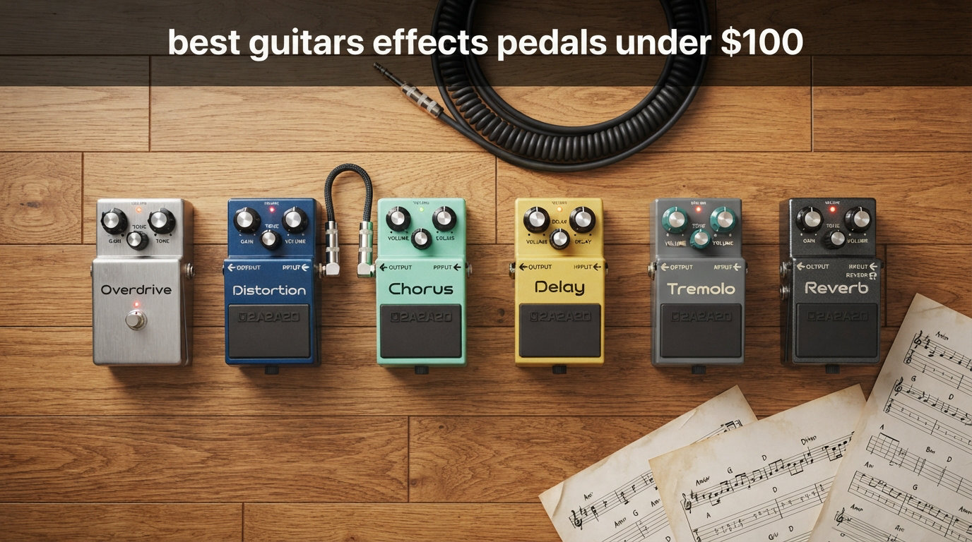 best guitars effects pedals under $100